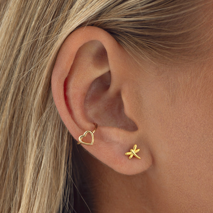 Sarah - Hartomtrek Ear Cuff