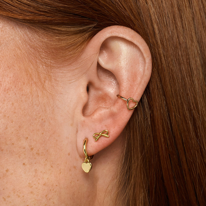 Sarah - Contour de cœur Ear Cuff