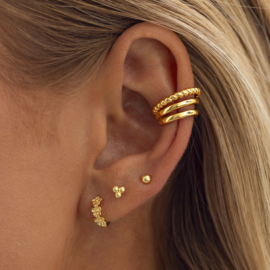 Aylani - Brede gelaagde Ear Cuff